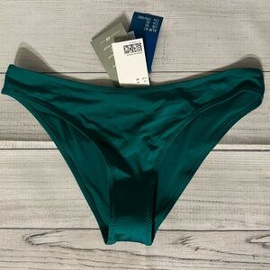High Waisted Thong Bikini Bottom